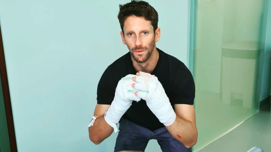 Romain Grosjean [credit: @grosjeanromain Instagram]